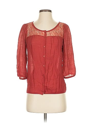 Wet Seal 3/4 Sleeve Blouse