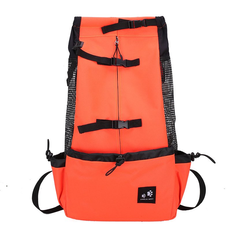 Pet Dog Carrier Bag Carrier For Dogs Backpack Out Double Shoulder Portable Travel Backpack Outdoor Dog Carrier Bag Travel - Image 10