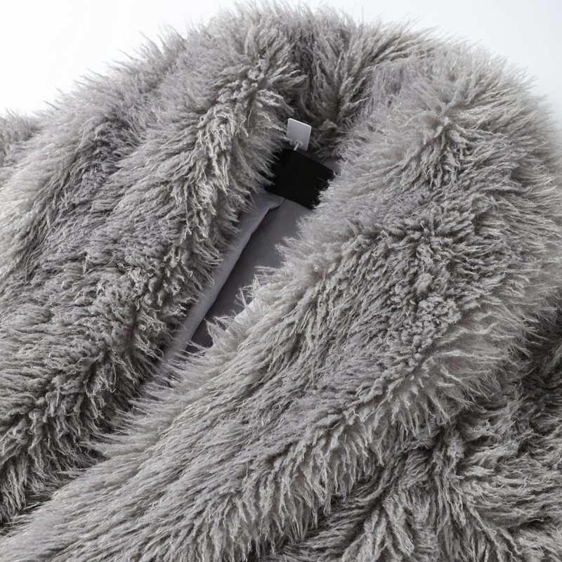 Women's Mid-length Coat Suit-collar Overcoat Extra-thick - The Wet Seal - Image 2